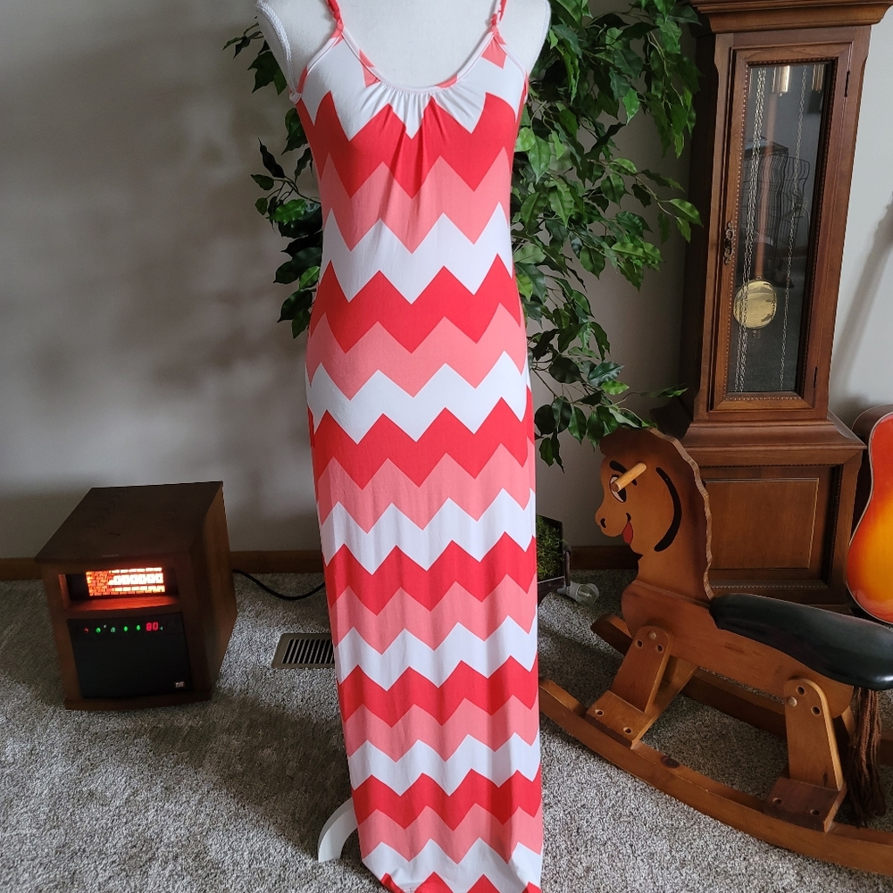 Spaghetti strap maxi dress